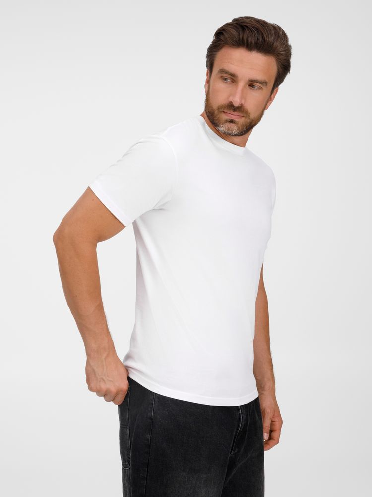 Футболка унисекс T-Bolka 180, белая, размер 4XL