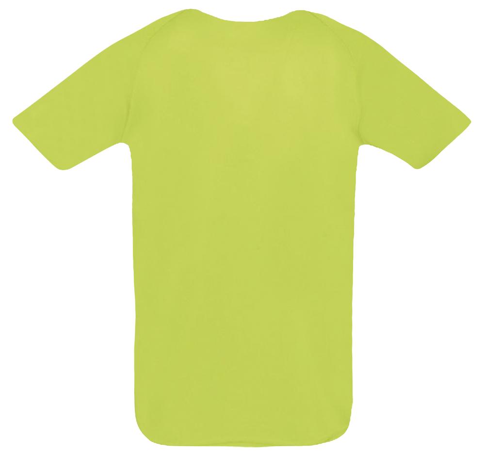 Футболка унисекс Sporty 140 зеленое яблоко, размер S