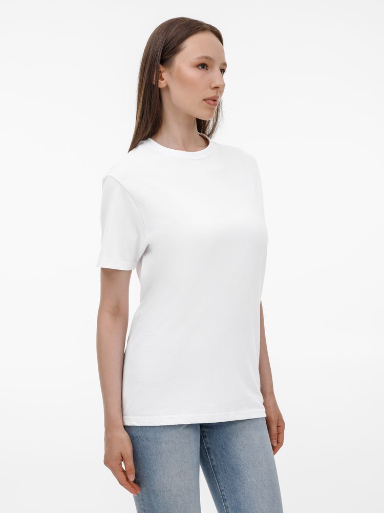 Футболка унисекс T-Bolka 180, белая, размер 4XL