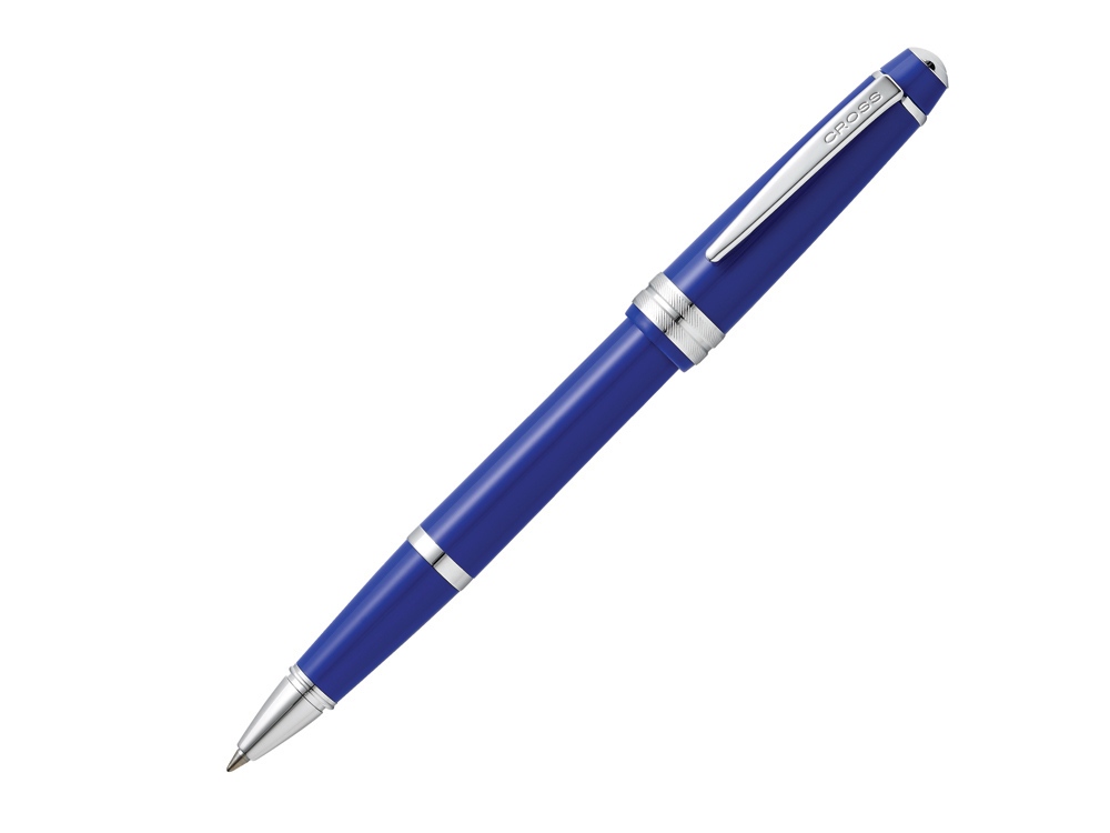 Ручка-роллер Bailey Light Blue с логотипом Cross | Print Logo