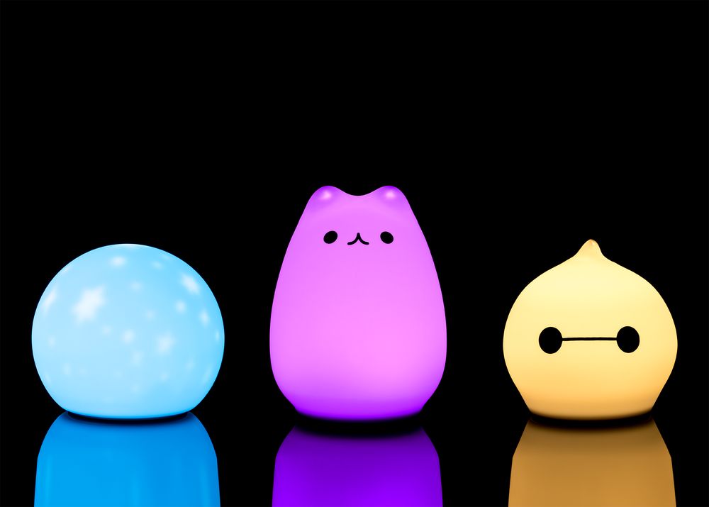 Беспроводной силиконовый светильник Cosmic Cat фото на сайте Print Logo.