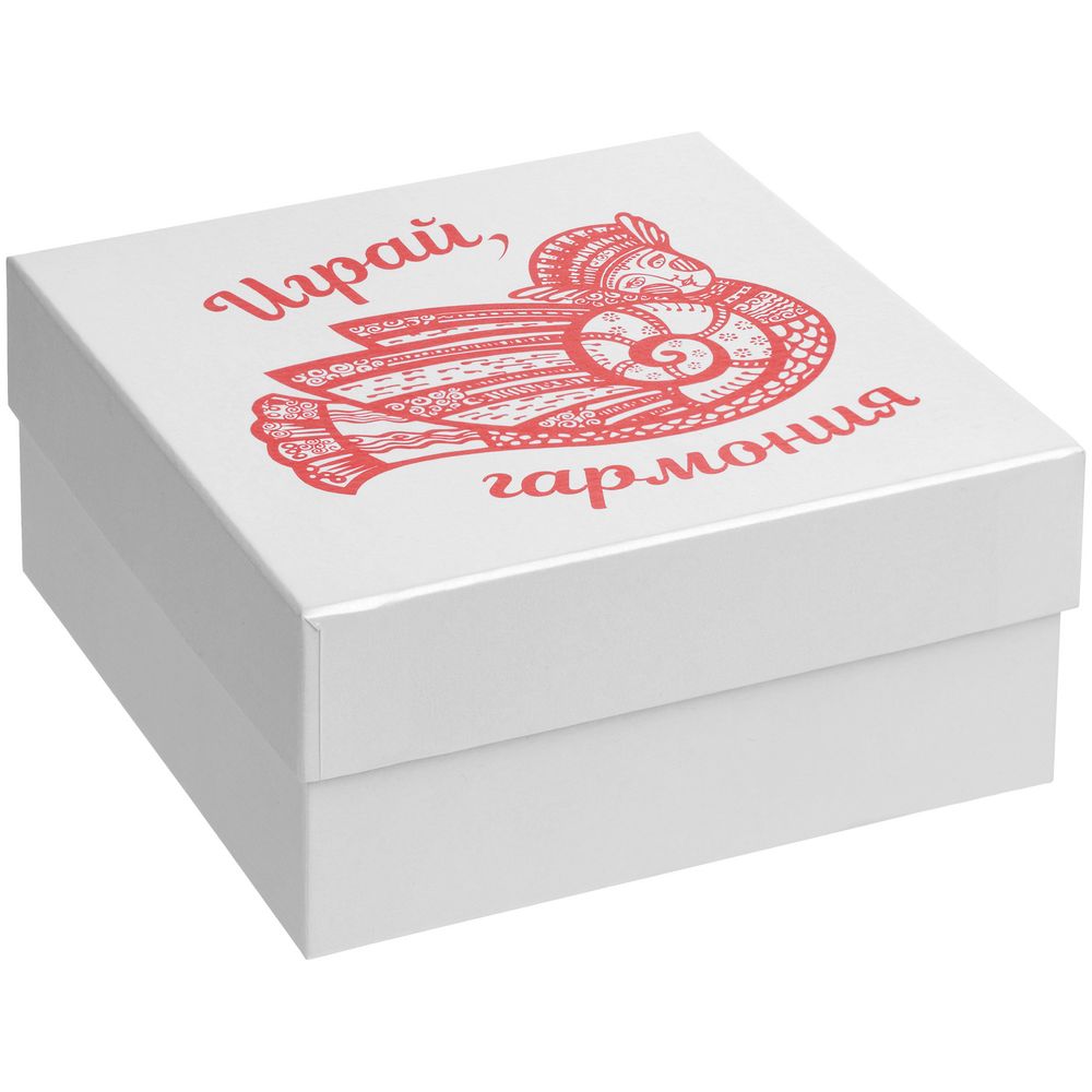Коробка «Играй гармония» с логотипом  | Print Logo