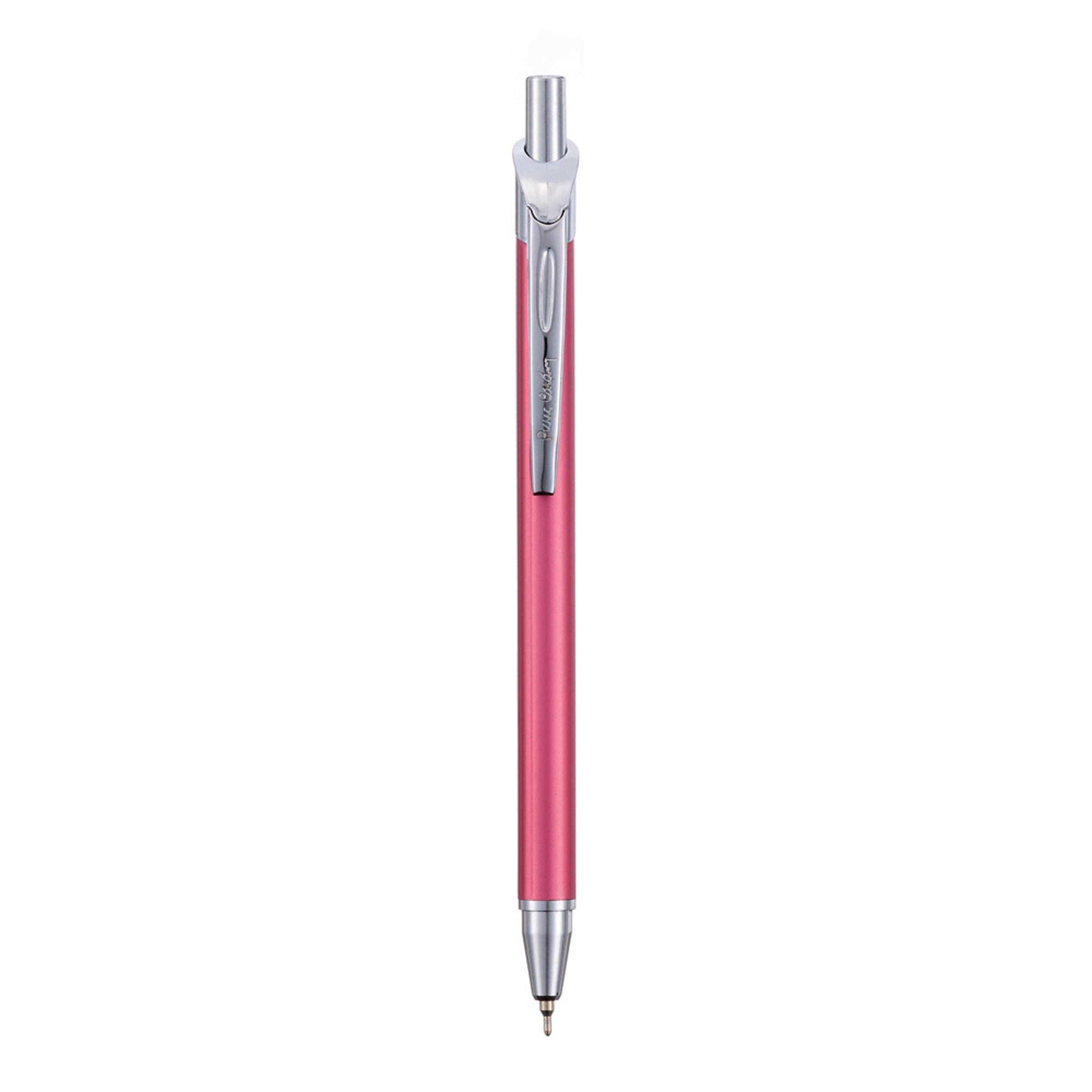 Ручка шариковая Pierre Cardin коллекция СОВРЕМЕННОСТЬ | ACTUEL. Корпус - алюминиевый. Материал клипа - сталь. Цвет - розовый. Упаковка Р-1