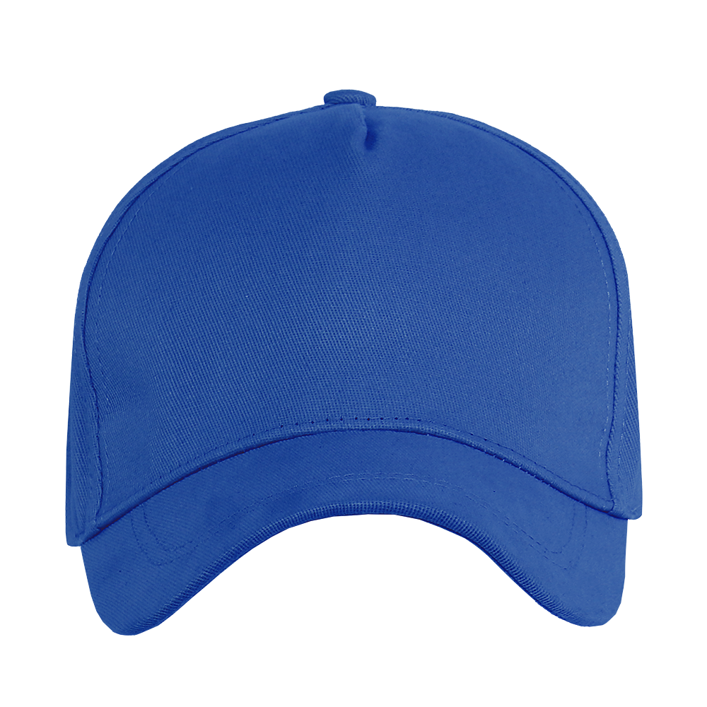 Бейсболка STAN 5 клиньев хлопок 260, 12, Синий,  (16/1)  (56-58/ONE SIZE)