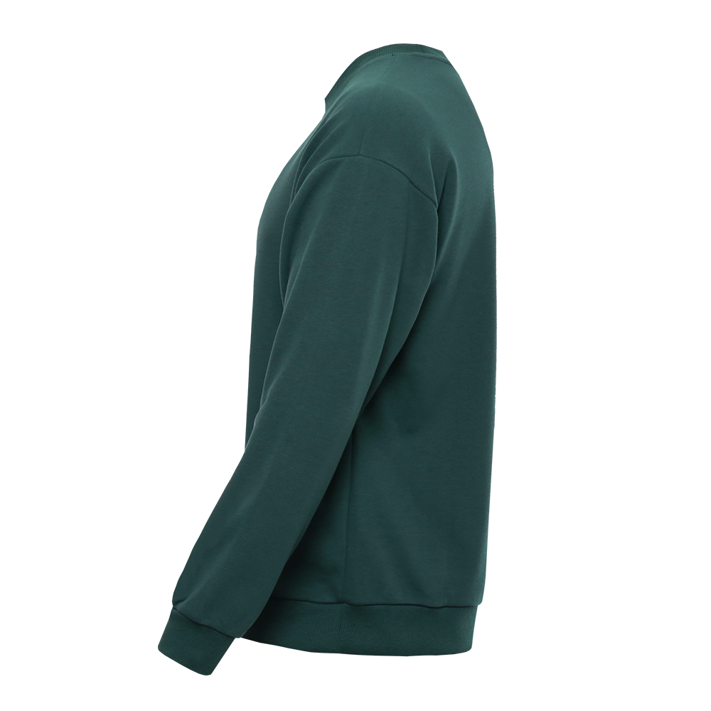 Свитшот унисекс STAN футер без начёса, 350, 96, Тёмно-зелёный,  (130)  (54/XXL)