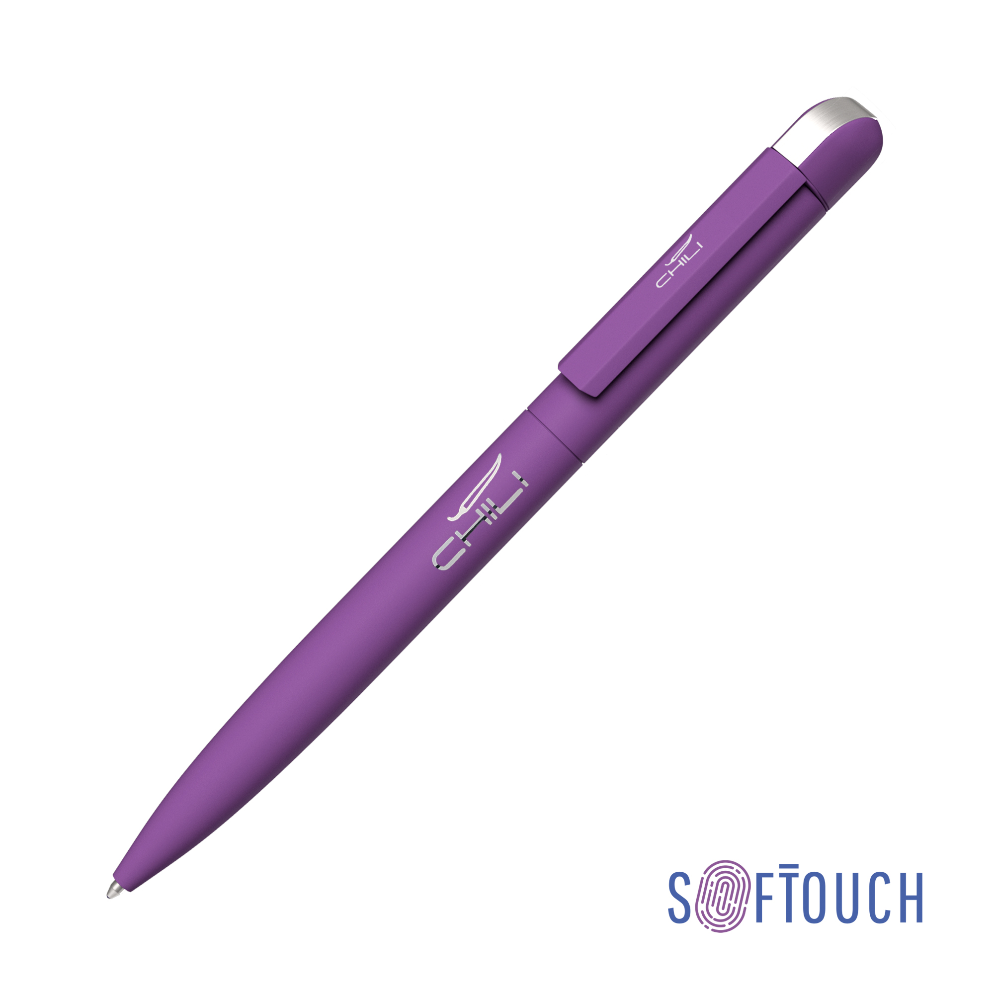 Ручка шариковая "Jupiter", темно-синий, покрытие soft touch, бирюзовый