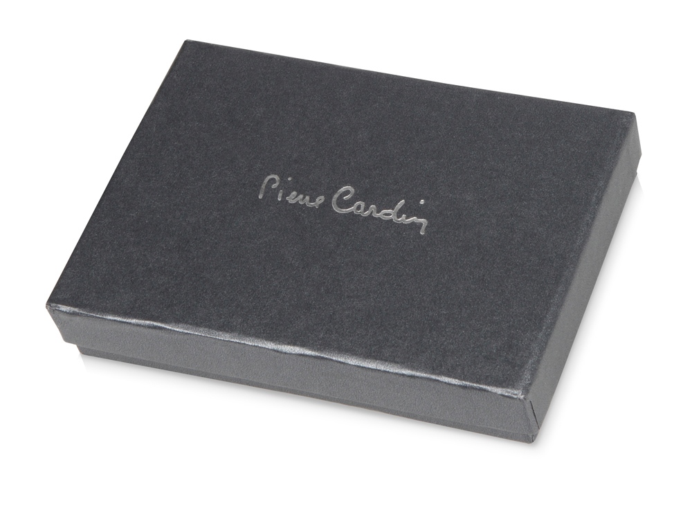 Визитница Pierre Cardin. Корпус - иск.кожа. Размер 9,5 х 6,6 х 1,4 см. Цвет - черный
