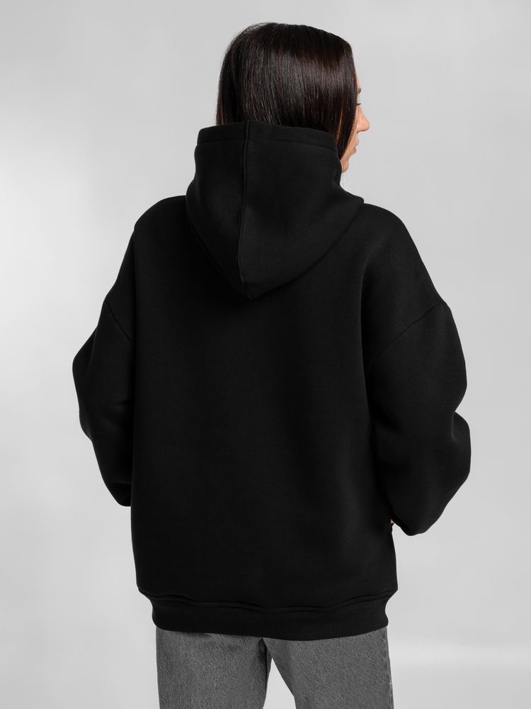 Худи Furry Oversize, черное, размер ХL/XXL