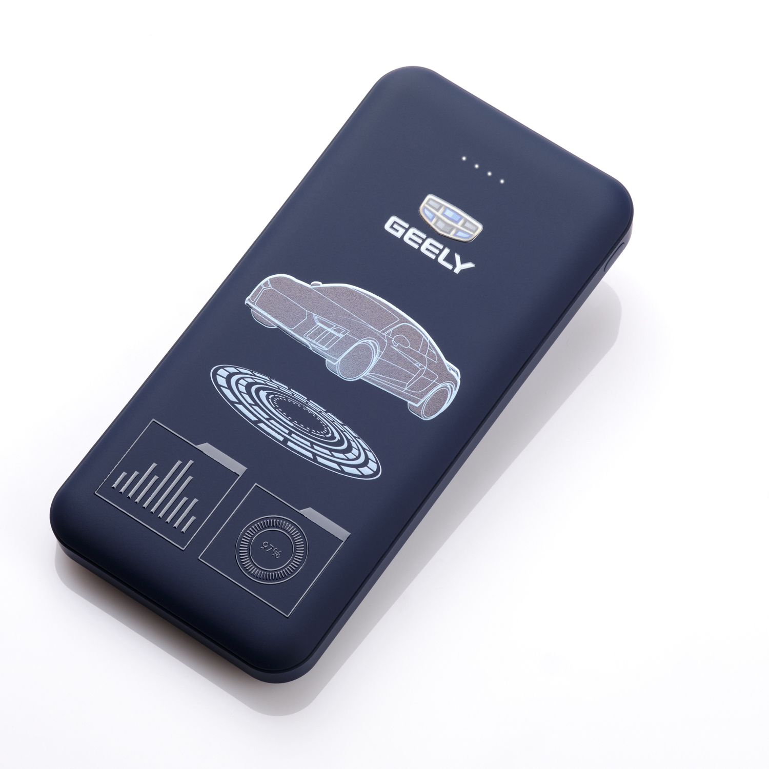 Внешний аккумулятор Элари Плюс (Elari Plus) 10000 mAh, белый фото на сайте Print Logo.