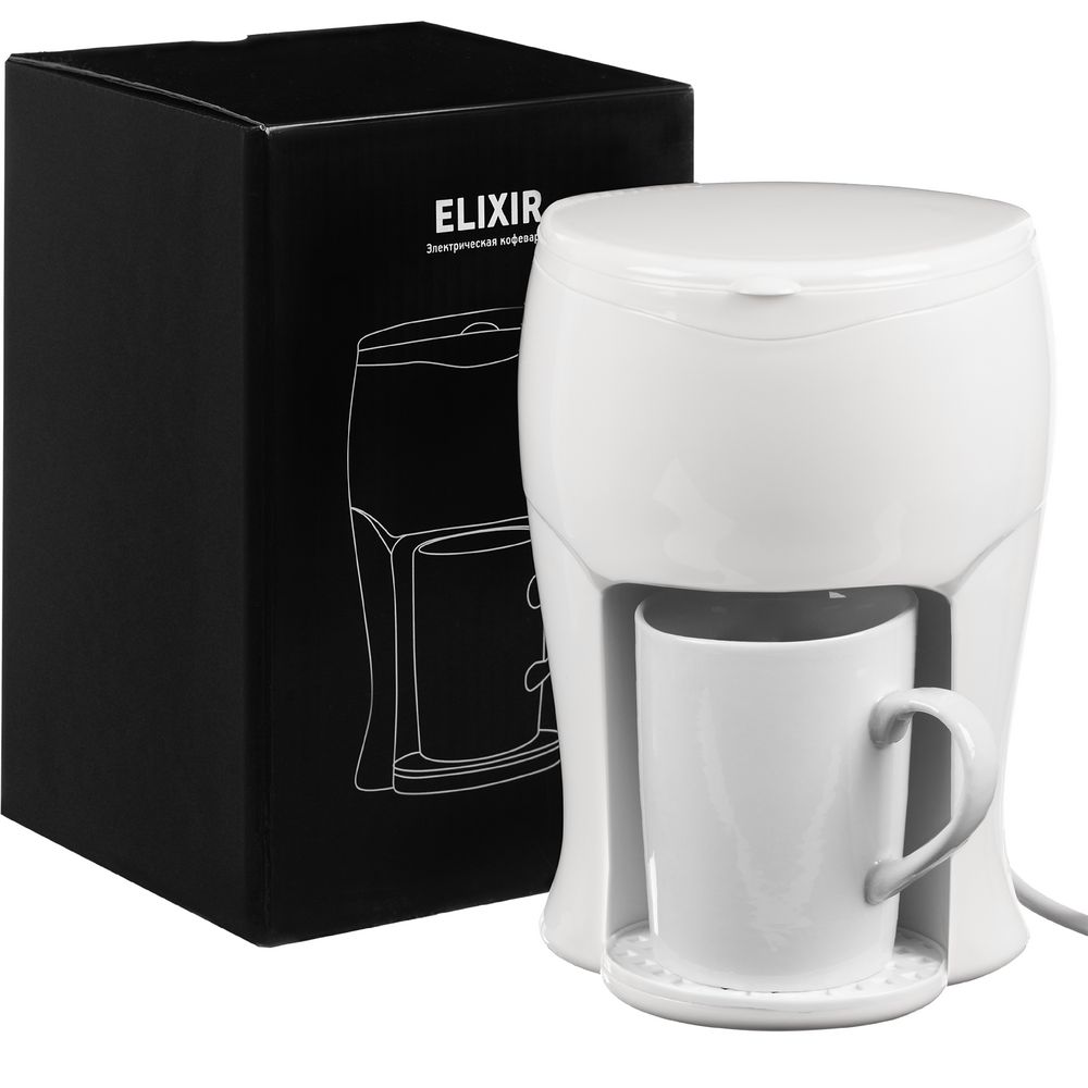 Электрическая кофеварка Elixir фото на сайте Print Logo.