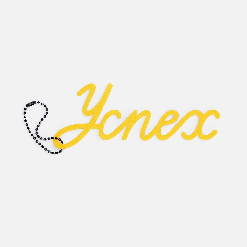 Брелок-конструктор из фетра Lano