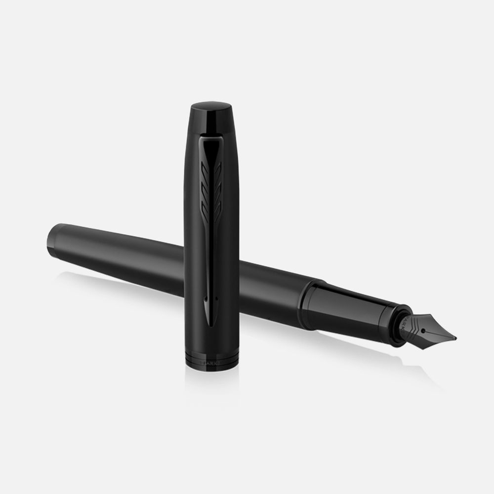 Ручка перьевая Parker IM Achromatic Black фото на сайте Print Logo.
