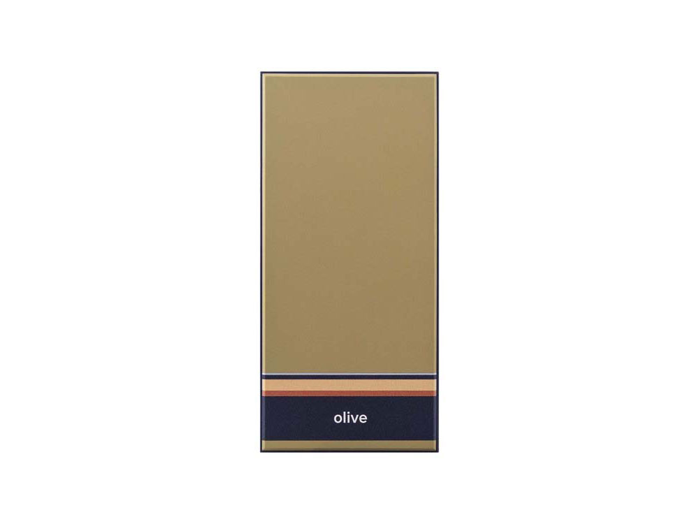 Внешний аккумулятор Rombica NEO ARIA Olive, 10000мАч, Soft-touch, PD, QCharge, Type-C, оливк/синий