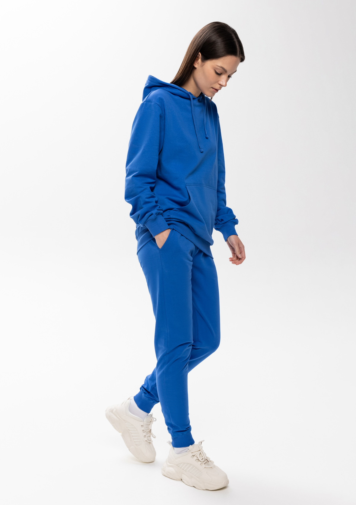 Худи унисекс STAN футер без начёса 260, 23, Синий,  (16/1)  (44/XS)