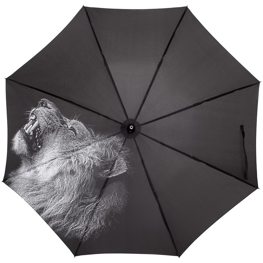 Зонт-трость Like a Lion с логотипом CoolColor | Print Logo