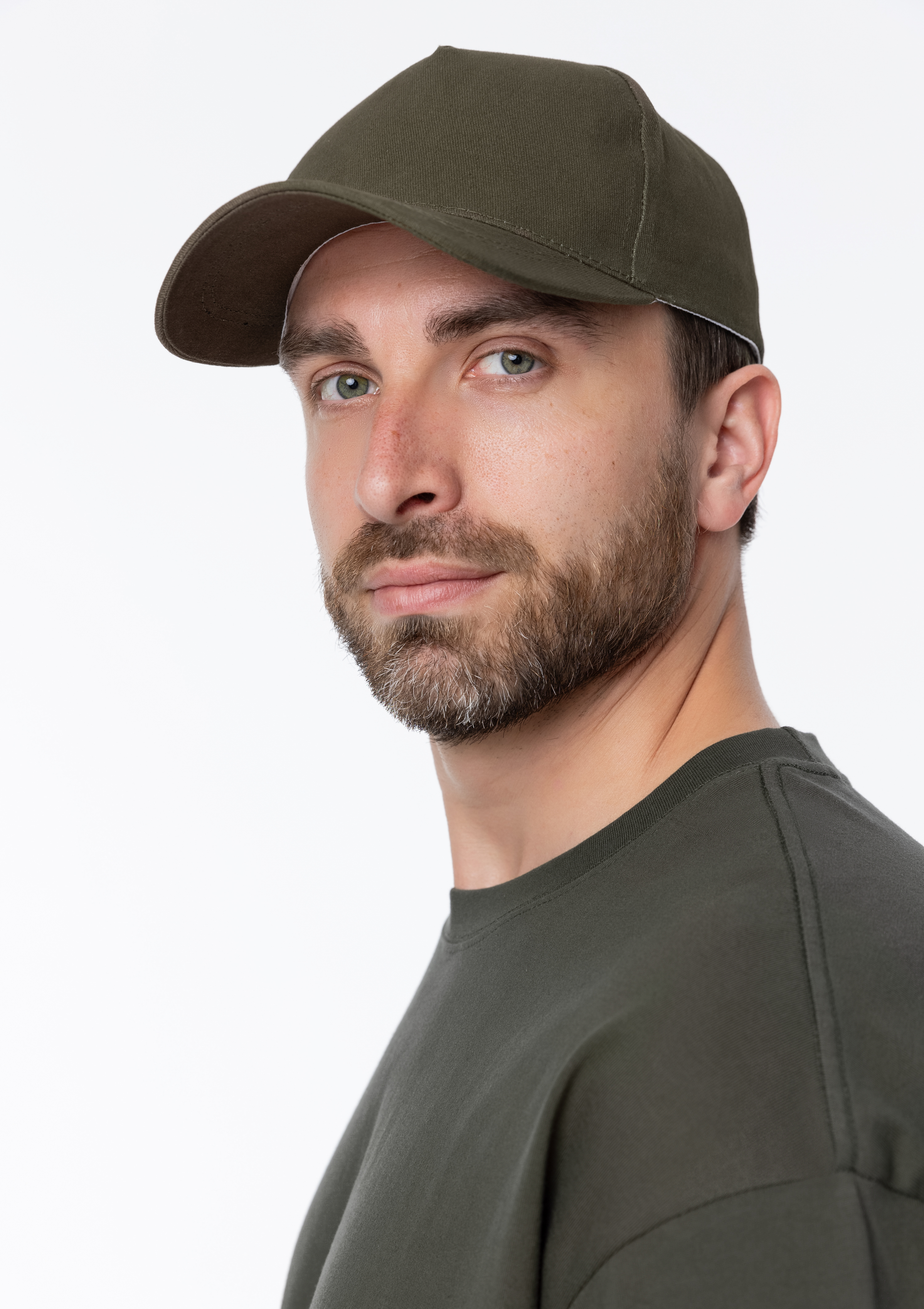 Футболка унисекс оверсайз STAN хлопок 240, 56, Оливковый хаки,  (36)  (48/M)