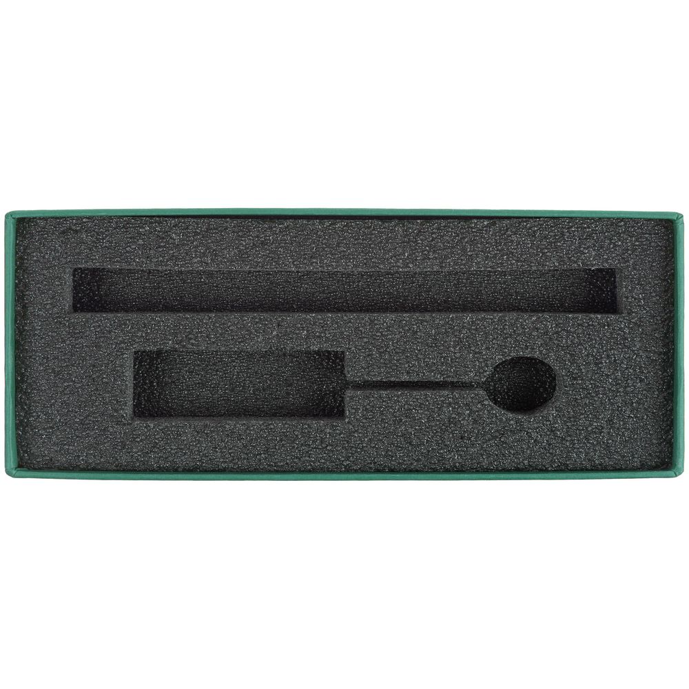Коробка Notes с ложементом для ручки и флешки — пример нанесения логотипа () | Print Logo