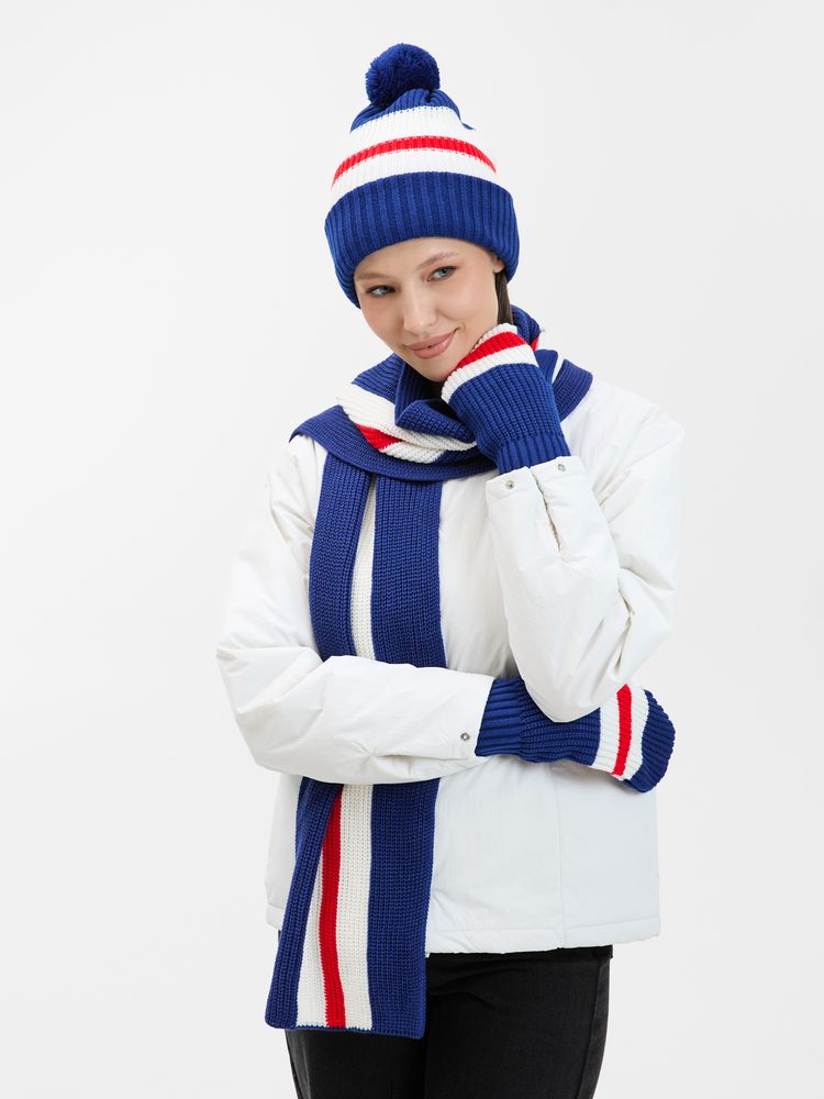 Варежки Winwear, темно-синие (кобальт), размер S/M