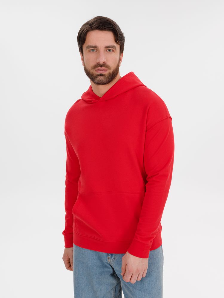 Худи оверсайз унисекс Outshine, красное, размер XL/2XL