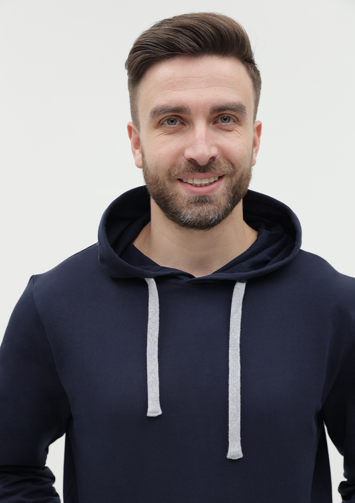 Худи унисекс STAN футер без начёса 260, 23, Тёмно-синий,  (46)  (46/S)