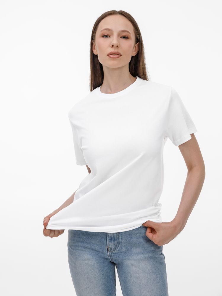Футболка унисекс T-Bolka 180, белая, размер 4XL