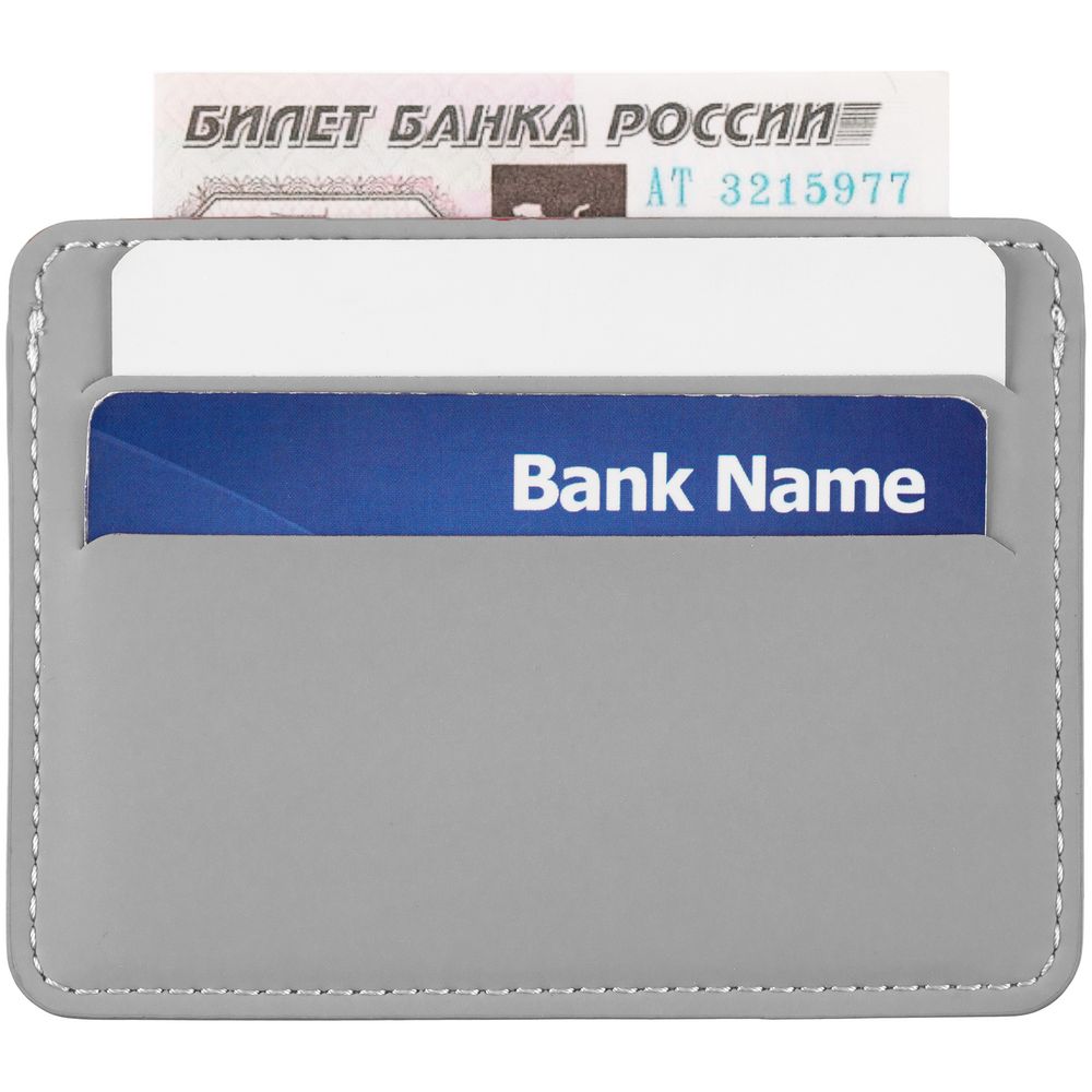 Чехол для карточек Shall Simple — пример нанесения логотипа () | Print Logo