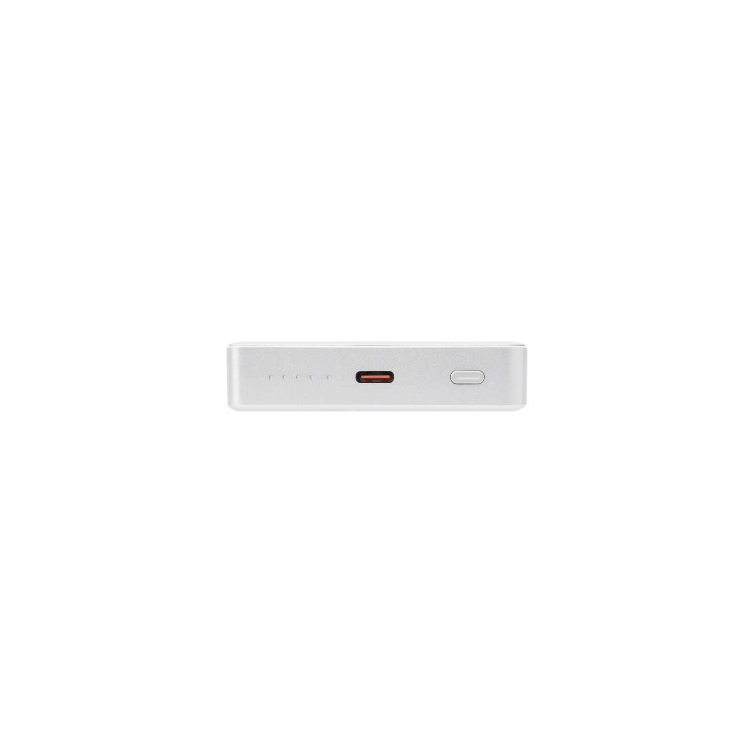 Внешний аккумулятор Atlantis PD Plus 10000mAh с функцией беспроводной зарядки 15W, серебряный