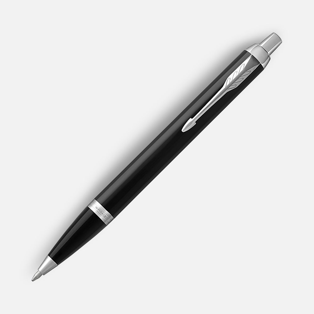Ручка шариковая Parker IM Core Matte Blue CT с логотипом Parker | Print Logo