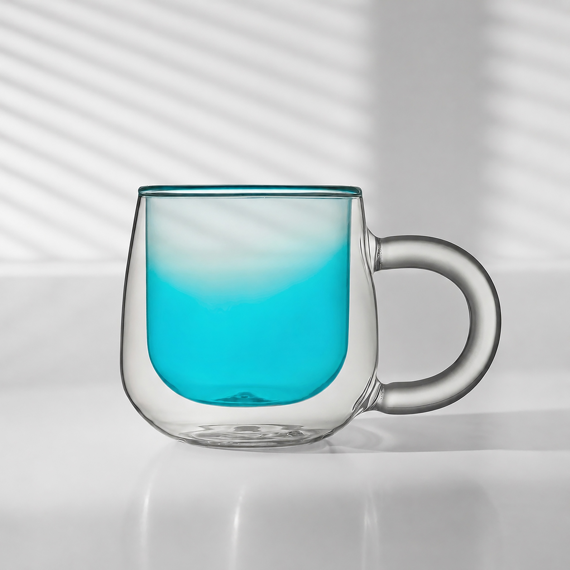 Кружка с двойными стенками и градиентом Fog с логотипом Eat&amp;Bite Select | Print Logo