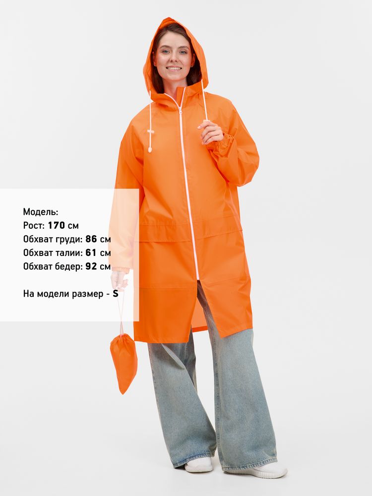 Дождевик Rainman Zip Pro оранжевый неон, размер S