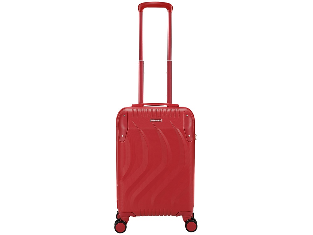 Чемодан TORBER В Отпуск, красный, ABS-пластик, 37 х 25 х 56,5 см, 36 л, 2,5 кг