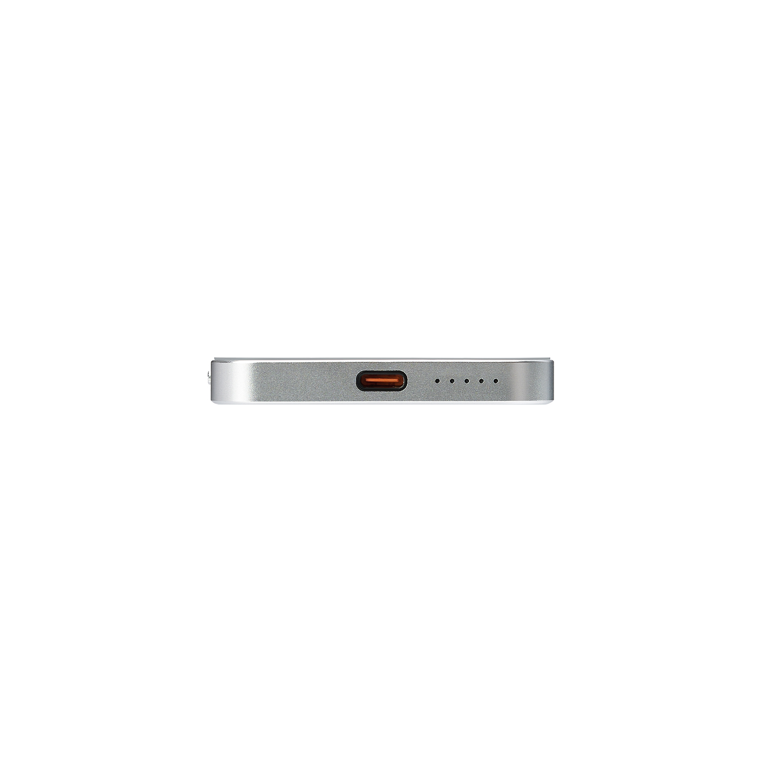 Внешний аккумулятор Артекс PD (Artex PD) 5000mAh с функцией беспроводной зарядки 15W, титановый фото на сайте Print Logo.