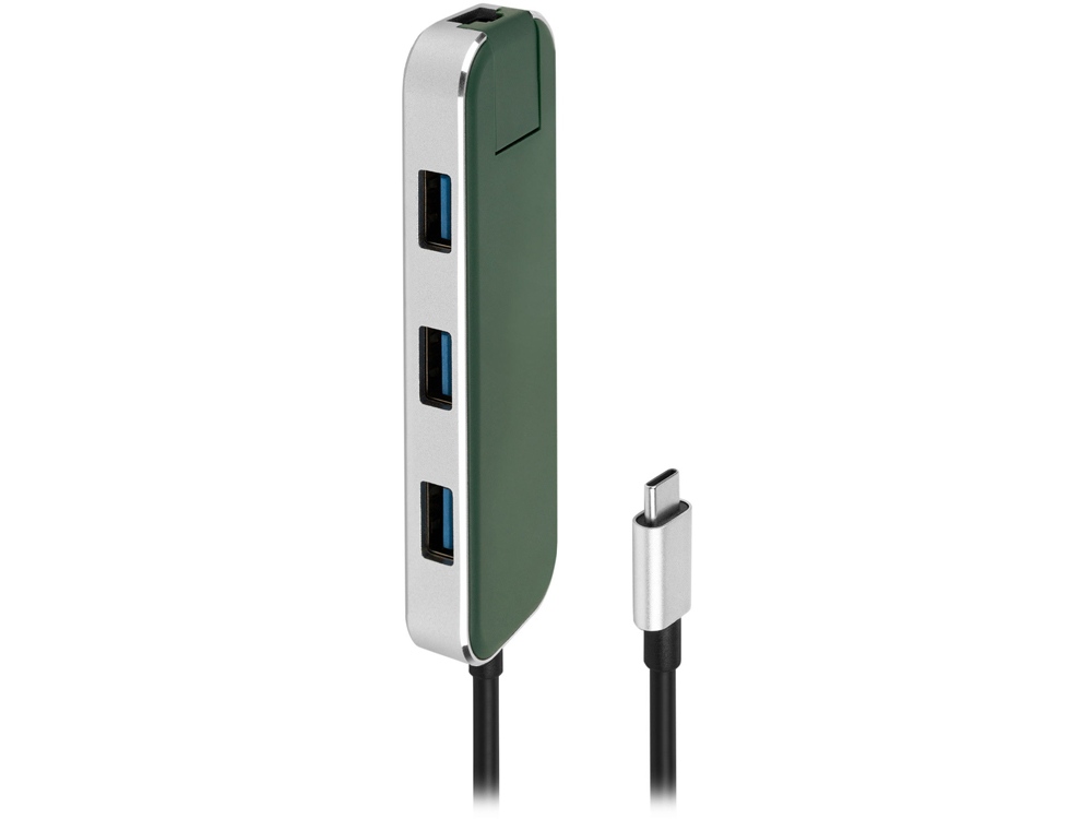 Хаб USB Rombica Type-C Chronos Green (Р)