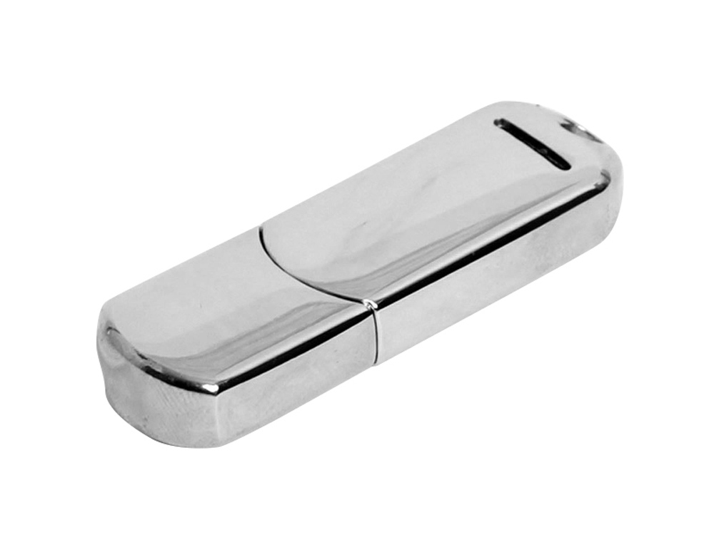 USB 2.0- флешка на 32 Гб каплевидной формы с логотипом  | Print Logo