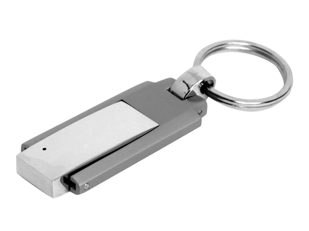 USB 2.0- флешка на 16 Гб в виде массивного брелока с логотипом  | Print Logo