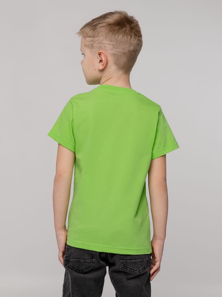 Футболка детская T-Bolka Kids, зеленое яблоко, 8 лет