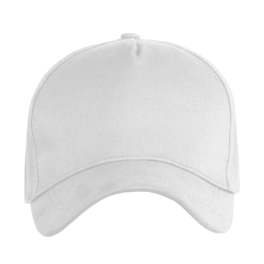 Бейсболка STAN 5 клиньев хлопок 260, 12, Белый,  (10/1)  (56-58/ONE SIZE)