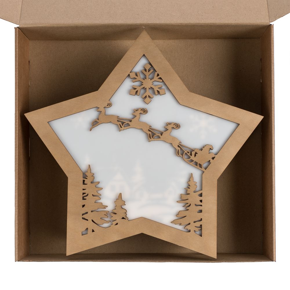 Светильник Xmas Mood — пример нанесения логотипа () | Print Logo