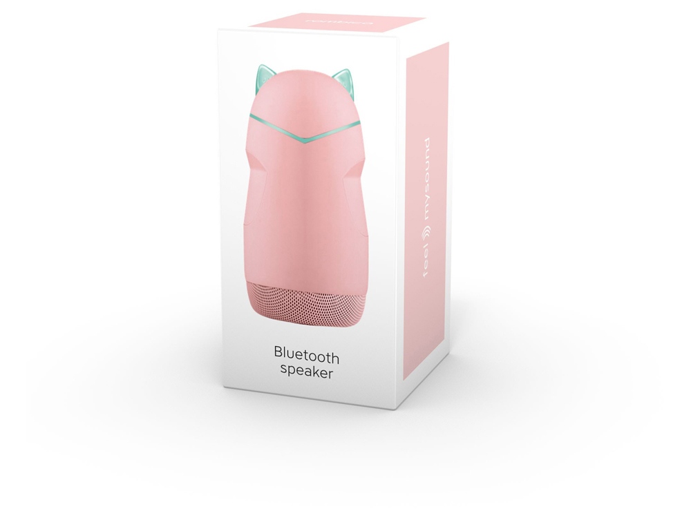 Портативная акустика Rombica Mysound Kitty 3C, розовый (Р)