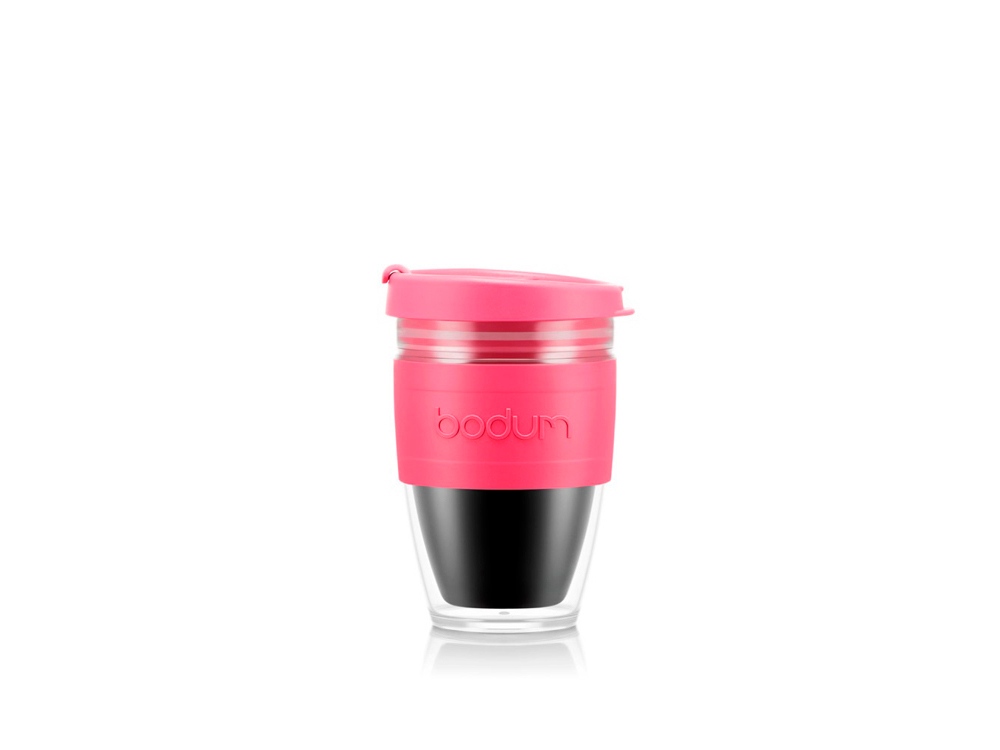 JOYCUP DOUBLE 250. travel mug 250ml, розовый