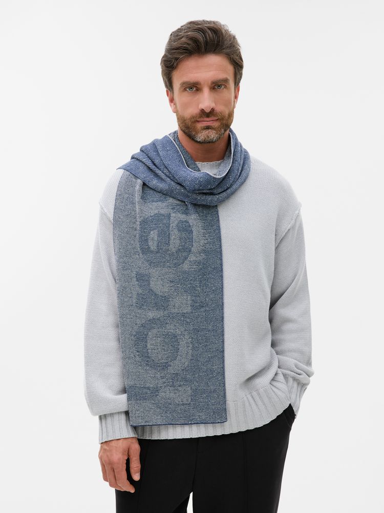 Шарф Denim XL на заказ фото на сайте  Print Logo.