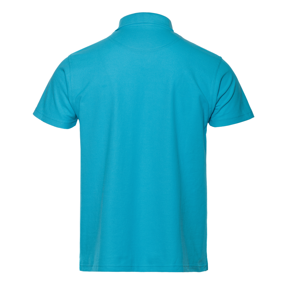 Рубашка поло мужская STAN хлопок/полиэстер 185, 104, Бирюзовый,  (32)  (44/XS)