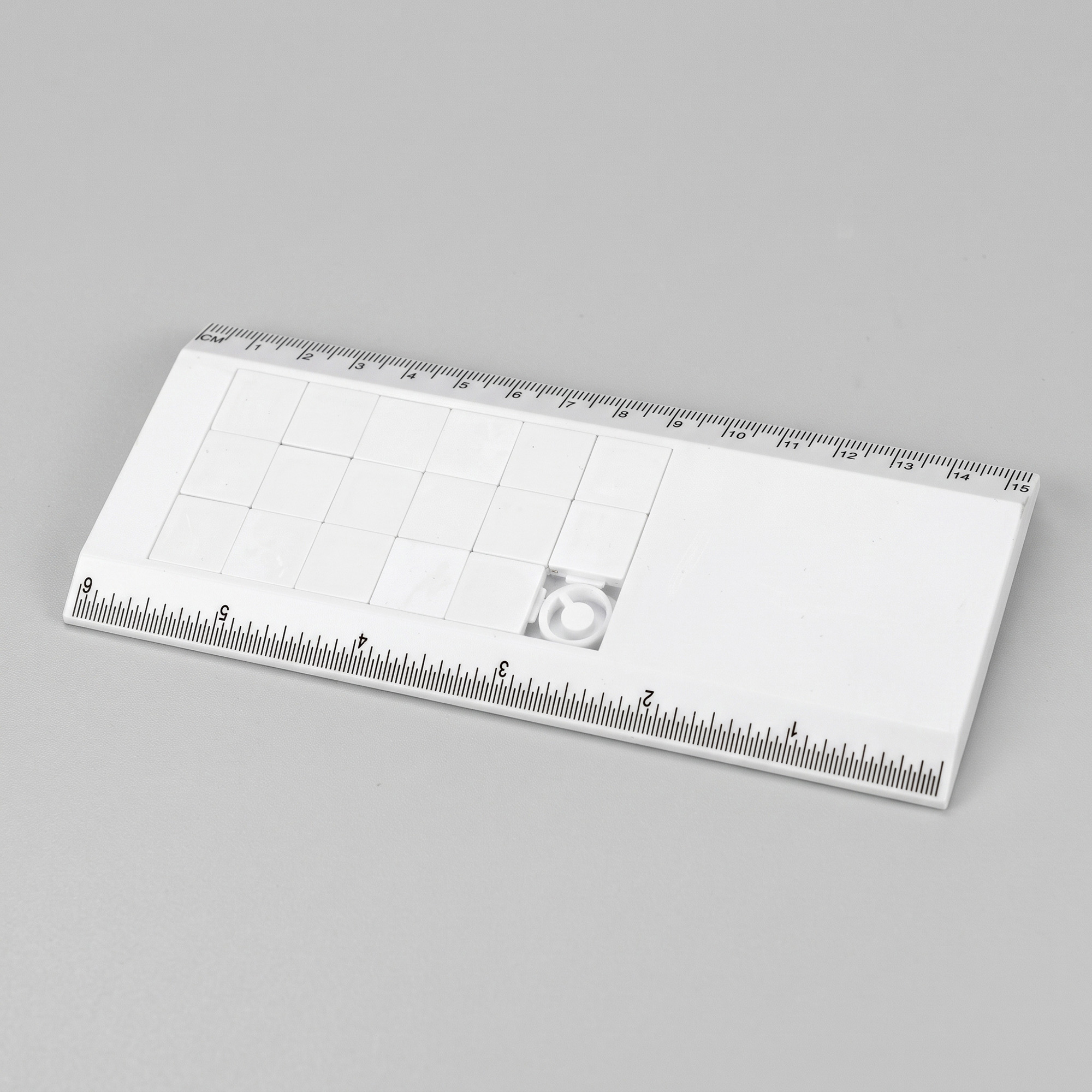 Линейка с игрой Пятнашки с логотипом  | Print Logo