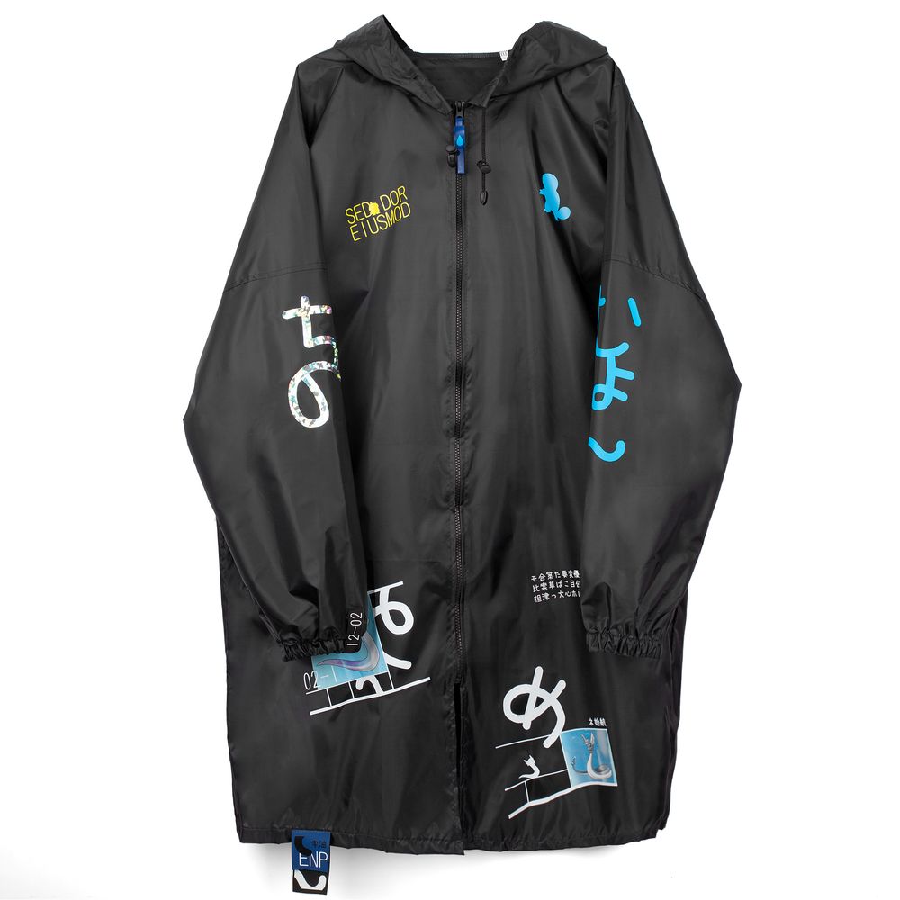 Дождевик Rainman Zip, черный, размер 3XL