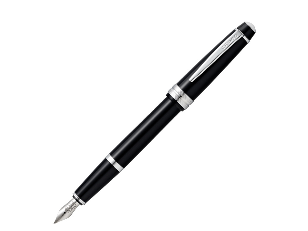 Ручка перьевая Bailey Light Black, перо M фото на сайте Print Logo.