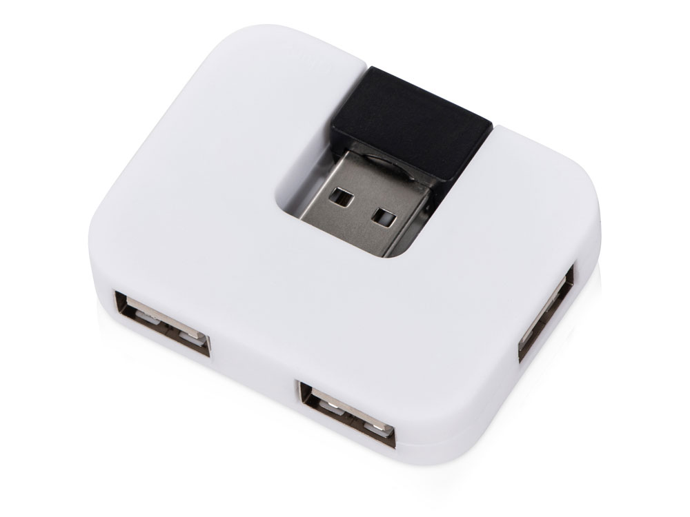 Хаб USB Jacky на 4 порта с логотипом  | Print Logo