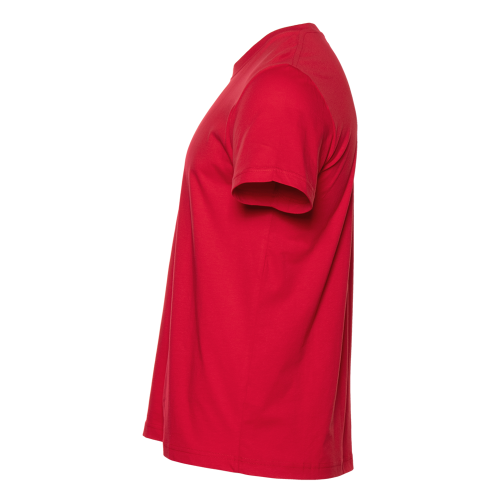 Футболка унисекс хлопок 150, 52, Красный,  (14)  (56/XXXL)