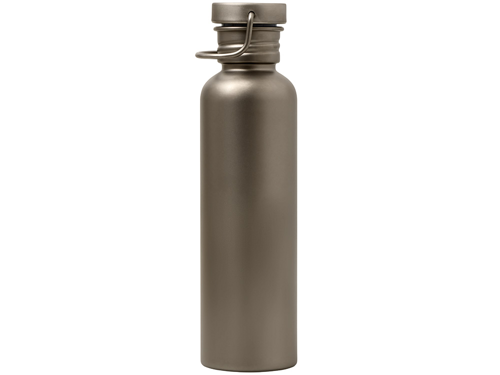 Бутылка для воды из титана Titan, 750ml, темно-серый
