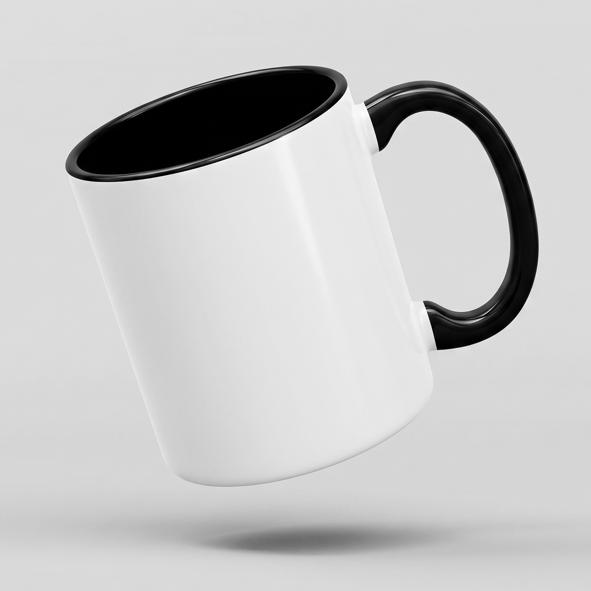 Керамическая кружка со стеклянной ручкой для сублимации Charm с логотипом  | Print Logo