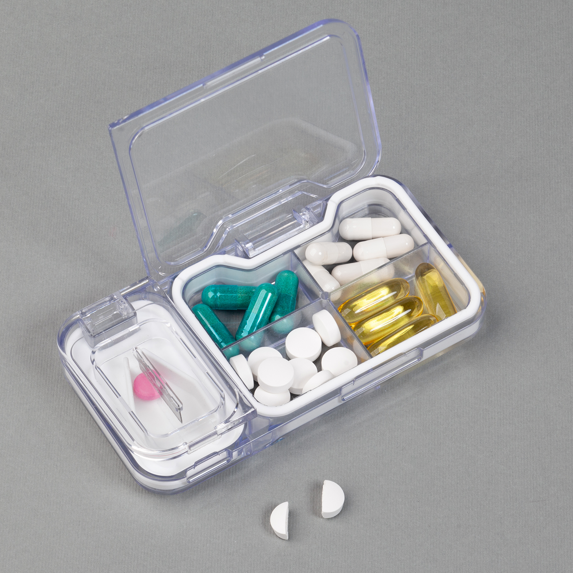 Витаминница "Vitamin", белый